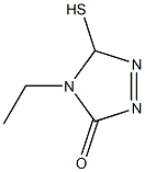  4-ethyl-5-mercapto-4,5-dihydro-3H-1,2,4-triazol-3-one