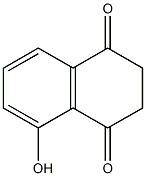 5-hydroxy-2,3-dihydronaphthalene-1,4-dione Structure