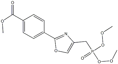 methyl 4-(4-((dimethoxyphosphoryl)methyl)oxazol-2-yl)benzoate