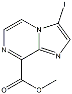 3-Iodo-imidazo[1,2-a]pyrazine-8-carboxylic acid methyl ester
