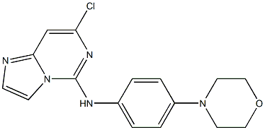 (7-Chloro-imidazo[1,2-c]pyrimidin-5-yl)-(4-morpholin-4-yl-phenyl)-amine