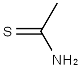 Thioacetamide, Test Solution Struktur