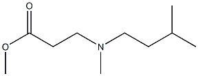 1303807-01-3 methyl 3-(isopentyl(methyl)amino)propanoate