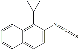 1-cyclopropyl-2-isothiocyanatonaphthalene