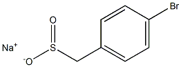 Sodium (4-bromophenyl)methanesulfinate Structure