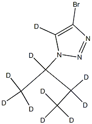 4-Bromo-1-(sec-butyl)-(1,2,3-triazole)-d10