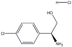 (2S)-2-AMINO-2-(4-CHLOROPHENYL)ETHAN-1-OL HYDROCHLRIDE Structure