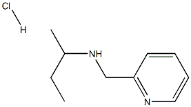 (butan-2-yl)[(pyridin-2-yl)methyl]amine hydrochloride Struktur