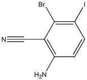 6-AMINO-2-BROMO-3-IODOBENZONITRILE