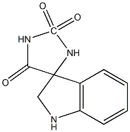 SPIRO[IMIDAZOLIDINE-4,3-INDOLINE]-2,2,5-TRIONE, 57242-71-4, 结构式