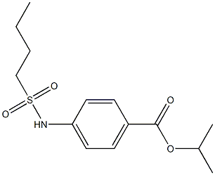 isopropyl 4-(butylsulfonamido)benzoate|