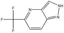 5-Trifluoromethyl-2H-pyrazolo[4,3-b]pyridine Struktur