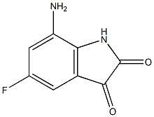 7-Amino-5-fluoro-1H-indole-2,3-dione