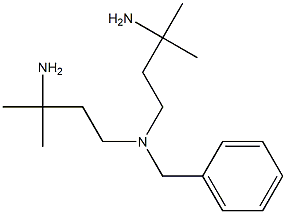 N1-(3-amino-3-methylbutyl)-N1-benzyl-3-methylbutane-1,3-diamine Structure