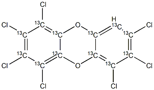  1,2,3,4,6,7,8-七氯二苯并对二恶英-13C12