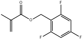 2,4,6-trifluorobenzyl methacrylate Structure
