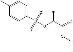 (S)-ethyl 2-(tosyloxy)propanoate Structure