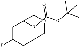7-氟-3-氧杂-9-氮杂双环[3.3.1]壬烷-9-羧酸叔丁酯, 1998215-92-1, 结构式