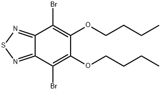 4,7-Dibromo-5,6-dibutoxybenzo[c][1,2,5]thiadiazole Structure