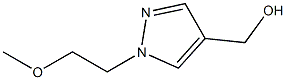 (1-(2-methoxyethyl)-1H-pyrazol-4-yl)methanol Structure