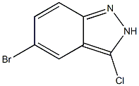 5-Bromo-3-chloro-2H-indazole Structure