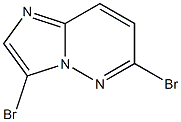3,6-Dibromo-imidazo[1,2-b]pyridazine Struktur