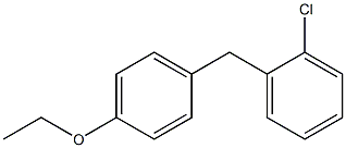 2-chloro-4'-ethoxydiphenylmethane Struktur