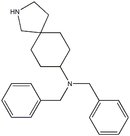 N,N-dibenzyl-2-azaspiro[4.5]decan-8-amine Structure