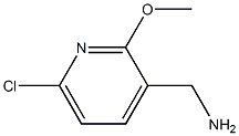 (6-Chloro-2-methoxy-pyridin-3-yl)-methyl-amine Struktur