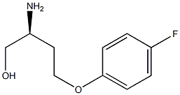 (S)-2-amino-4-(4-fluorophenoxy)butan-1-ol Struktur