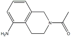 1-(5-amino-3,4-dihydroisoquinolin-2(1H)-yl)ethanone Structure