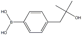 4-(2-hydroxy-2-methylpropyl)phenylboronic acid Structure