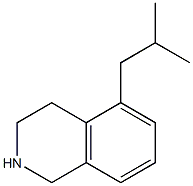 5-isobutyl-1,2,3,4-tetrahydroisoquinoline 化学構造式