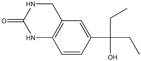 6-(3-hydroxypentan-3-yl)-3,4-dihydroquinazolin-2(1H)-one Structure