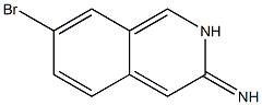 7-Bromoisoquinolin-3(2H)-imine Structure