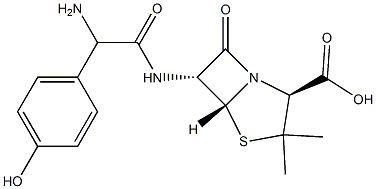 阿莫西林杂质O, , 结构式