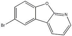 6-bromo-[1]benzofuro[2,3-b]pyridine Struktur