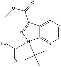  1-tert-butyl 3-methyl 1H-pyrazolo[3,4-b]pyridine-1,3-dicarboxylate