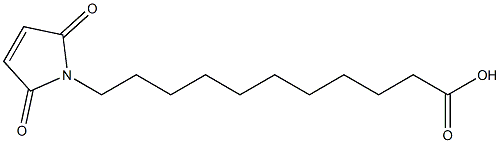 11-Maleimidoundecanoic acid 95% (GC) Struktur