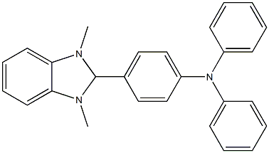 4-(1,3-Dimethyl-2,3-dihydro-1H-benzoimidazol-2-yl)-N,N-diphenylaniline 98% Structure