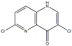 3,6-Dichloro-1H-[1,5]naphthyridin-4-one Structure