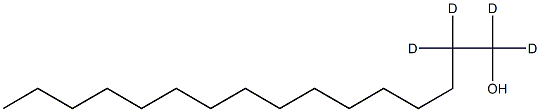 十六醇-D4氘代,1398065-49-0,结构式
