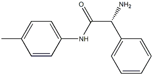 (R)-2-amino-2-phenyl-N-(p-tolyl)acetamide Structure