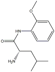 (S)-2-amino-N-(2-methoxyphenyl)-4-methylpentanamide Structure