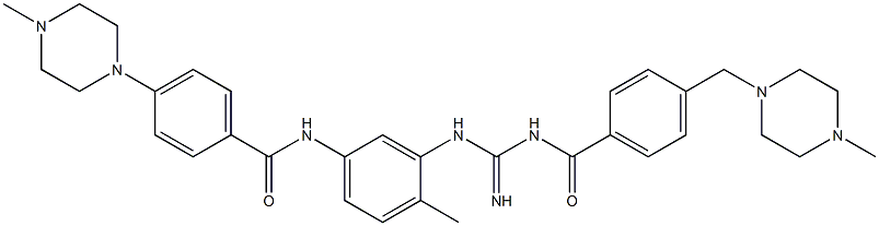 依马替尼-杂质 I,,结构式