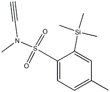 TMS-N-ethynyl-N,4-dimethylbenzenesulfonamide >=95% Struktur