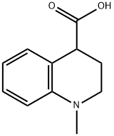 1-methyl-1,2,3,4-tetrahydroquinoline-4-carboxylic acid Struktur