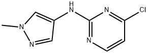 4-氯-N-(1-甲基-1H-吡唑-4-基)嘧啶-2-胺, 1462286-01-6, 结构式