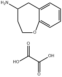 2,3,4,5-TETRAHYDROBENZO[B]OXEPIN-4-AMINE OXALATE Structure