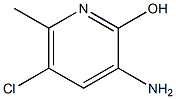 3-Amino-5-chloro-6-methyl-pyridin-2-ol Struktur